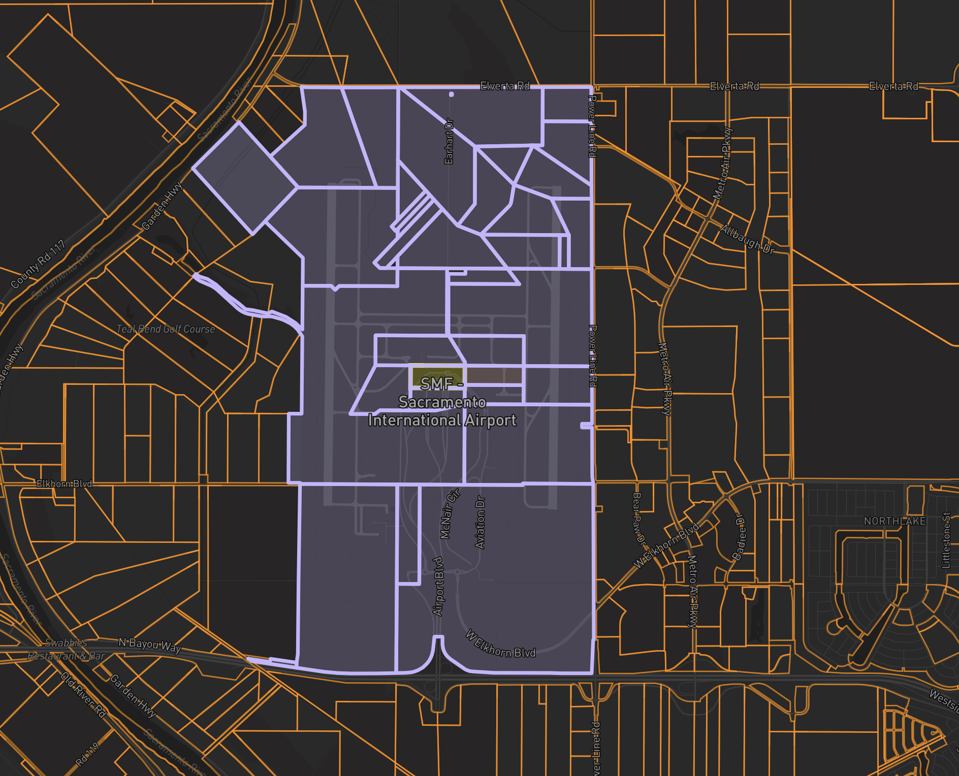 One-owner assemblage shown on the Pillar map